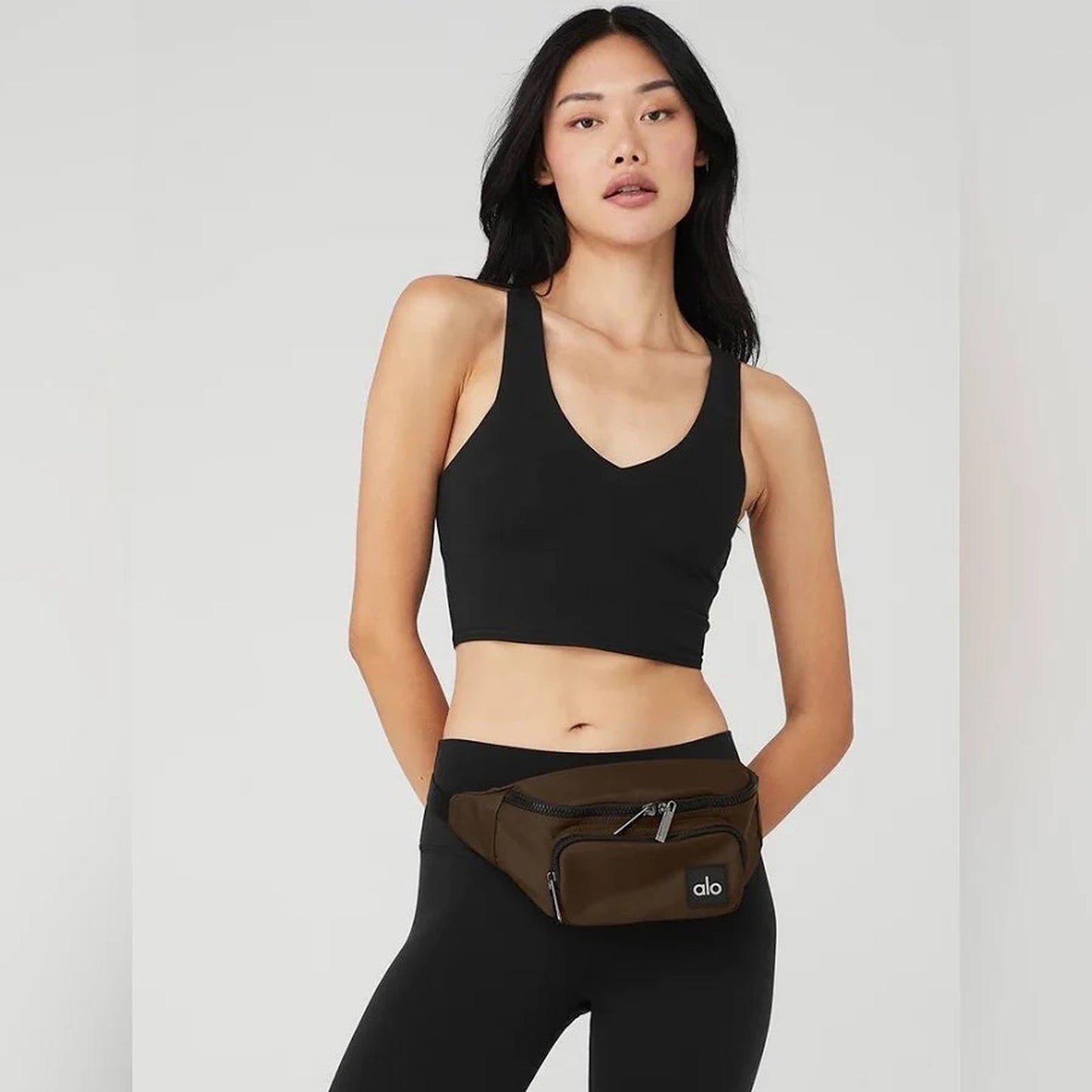 Alo Yoga Explorer Fanny Pack - Espresso